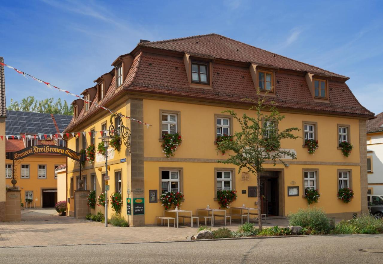 Hotel & Brauereigasthof Drei Kronen Memmelsdorf Ngoại thất bức ảnh