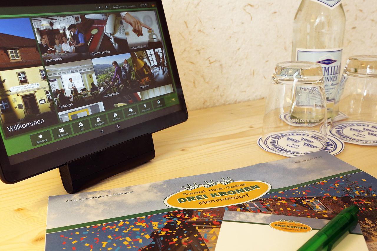 Hotel & Brauereigasthof Drei Kronen Memmelsdorf Ngoại thất bức ảnh