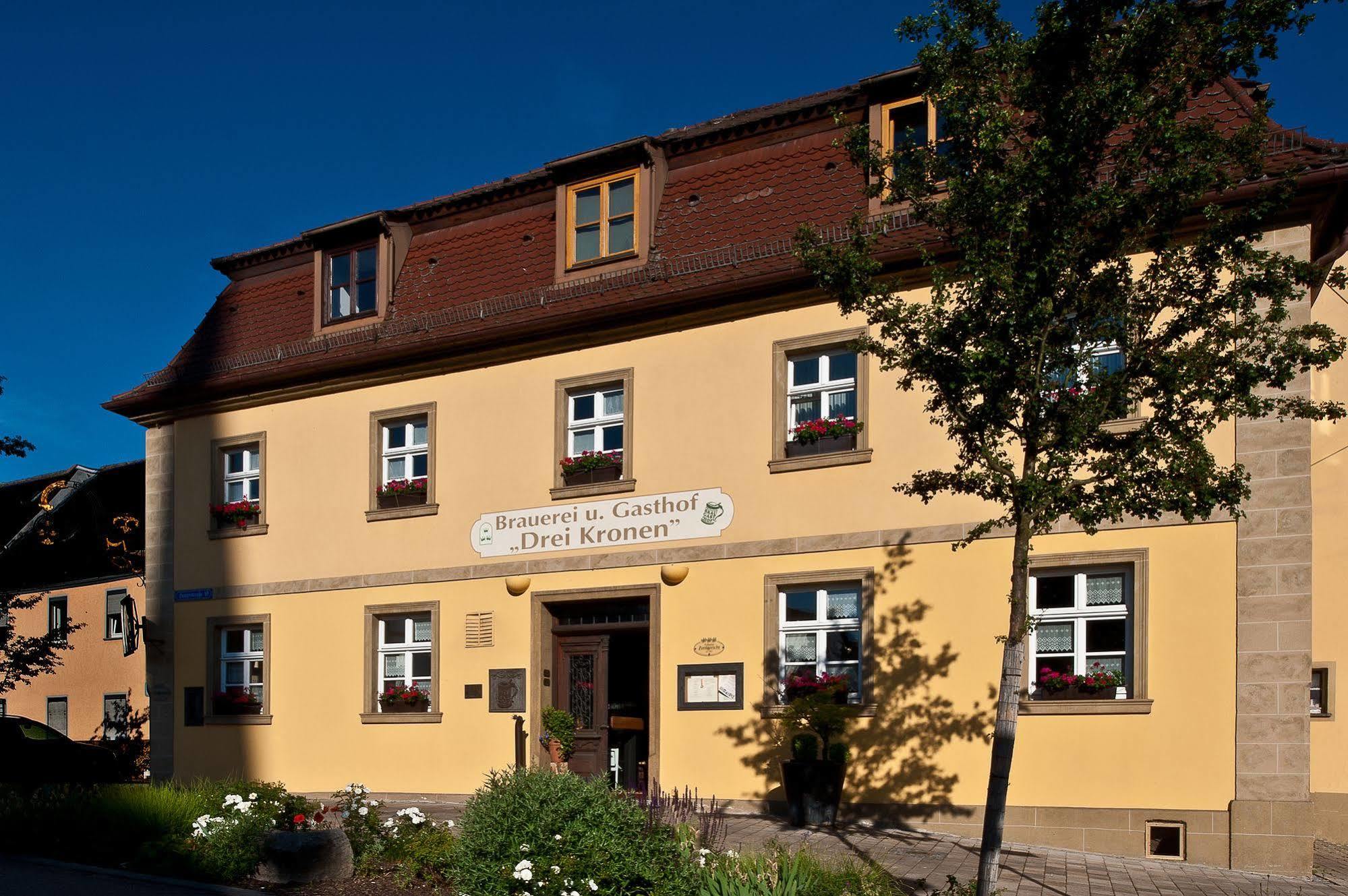Hotel & Brauereigasthof Drei Kronen Memmelsdorf Ngoại thất bức ảnh