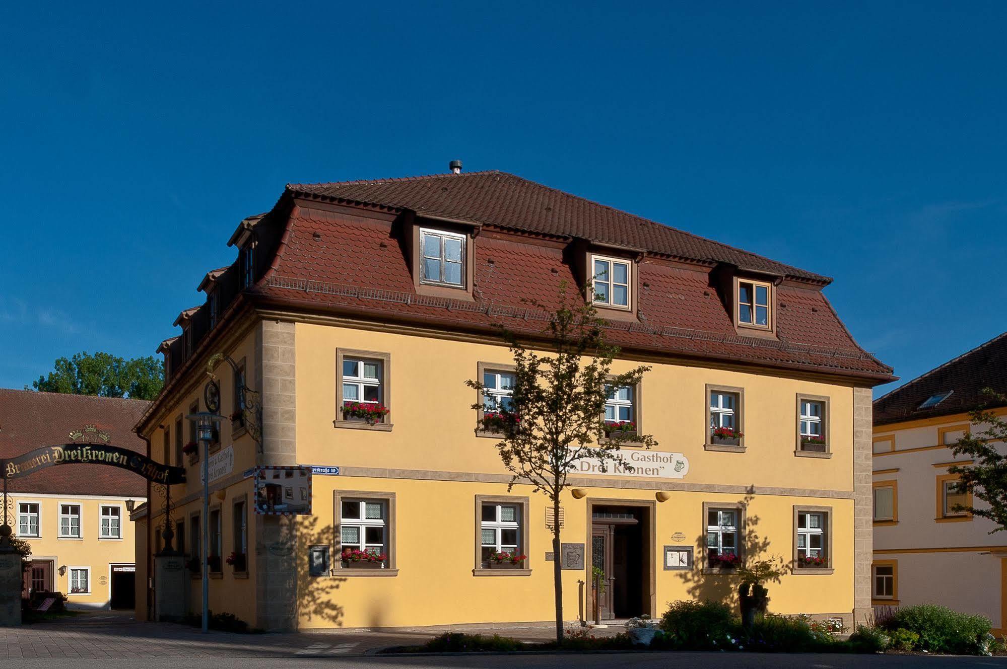 Hotel & Brauereigasthof Drei Kronen Memmelsdorf Ngoại thất bức ảnh